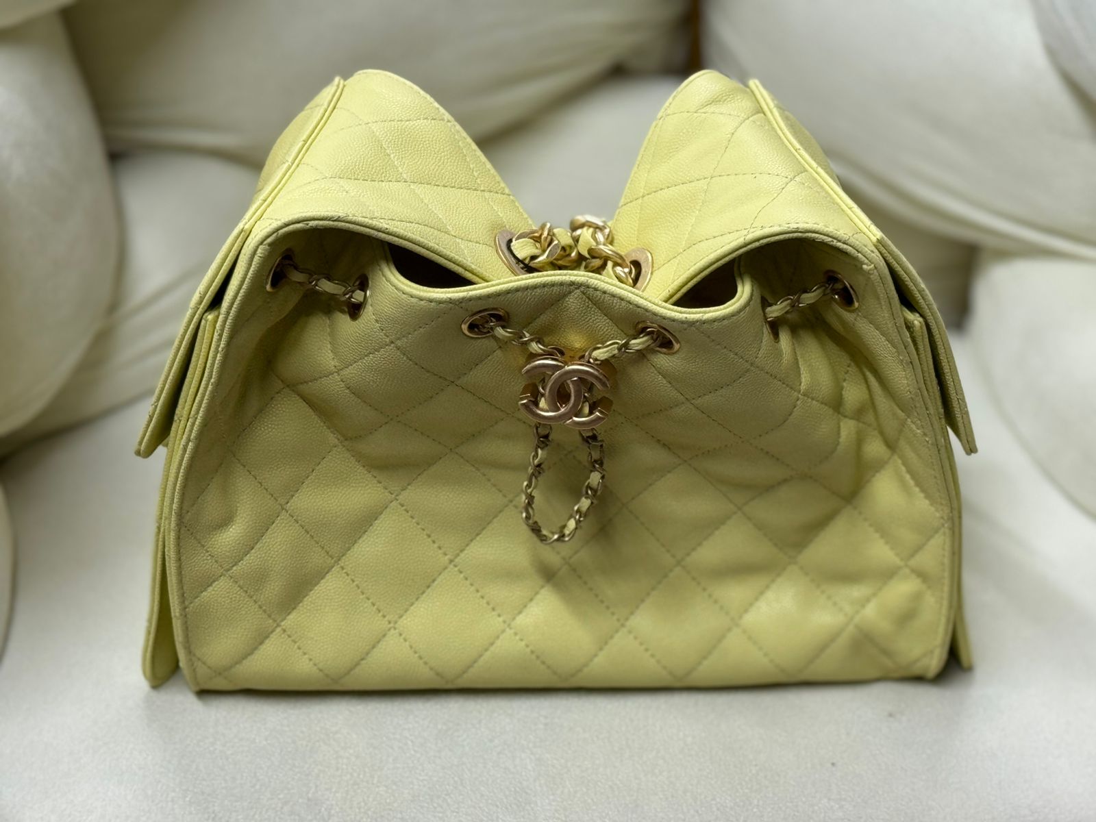 Small Drawstring Shopping Bag