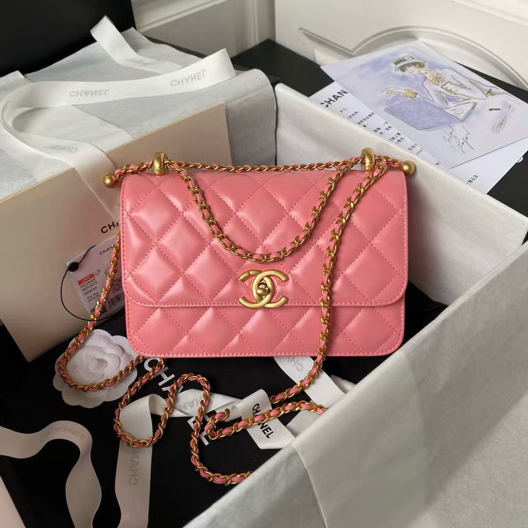 Classic Mini Flap Bag – Lambskin with Gold Hardware