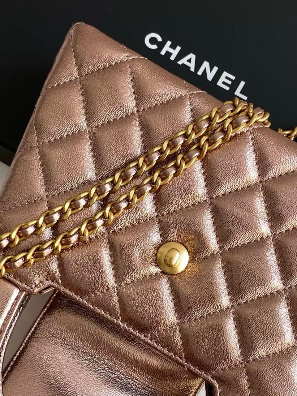 Mini Top Handle Flap Bag
